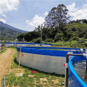 Réservoir d'<span class=keywords><strong>eau</strong></span> modulaire en acier ondulé galvanisé à chaud Silo Réservoir d'<span class=keywords><strong>eau</strong></span> <span class=keywords><strong>de</strong></span> <span class=keywords><strong>pluie</strong></span> 200m3 Prix du réservoir <span class=keywords><strong>de</strong></span> stockage rond - Product Image 6