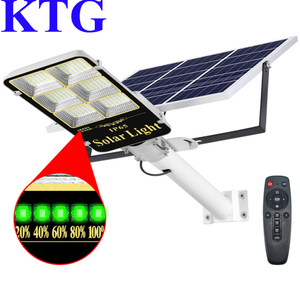 Açık gündüz ve gece indüksiyon 200w 300w büyük kapasiteli pil şarj GÜNEŞ PANELI akıllı güneş sokak lambası - Product Image 6