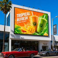 Écran LED Commercial Extérieur IP66 Étanche P6.67 Pleine Couleur 1080P HDR10 6000 nits avec Maintenance Avant/Arrière pour Publicité en Plein Soleil
