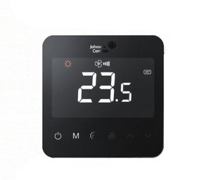 Johnson <b>Controls</b> T9800-TB21-1JA0 Connected Touchscreen <b>Thermostat</b> 0-10V Analog Input BACnet for HVAC FCU Johnson <b>Controls</b> T9800 - Product Image 1