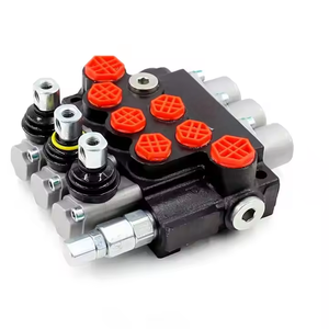 วาล์วควบคุมทิศทางไฮดรอลิกแบบแมนนวล3แกน P40 P40วาล์วทิศทางแบบโมโนบล็อคแบบแมนนวล3แกน - Product Image 2