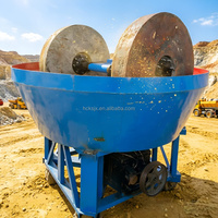 Broyeur à moulin à sec industriel pour le traitement des minerais d'or en Afrique