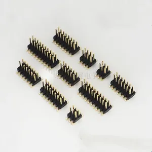 SMD SMT 2*2/3/4/5/6/7/8/9/10/12/16/20/40/ PIN double row male PIN HEADER 1.27MM PITCH Strip Connector 2X/6/8/10/20