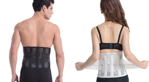 Cinturón de soporte elástico y transpirable para la espalda, soporte lumbar para la cintura inferior, producto de soporte para la cintura - Product Image 4