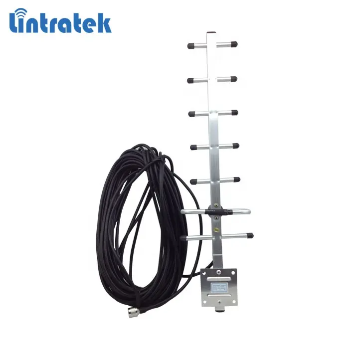 2018 Lintratek กลางแจ้ง Yagi เสาอากาศทางเทคนิคไร้สาย12dbi เสาอากาศอินเทอร์เน็ตสำหรับ Cdma 850 Gsm 900ความถี่บ้านที่ใช้