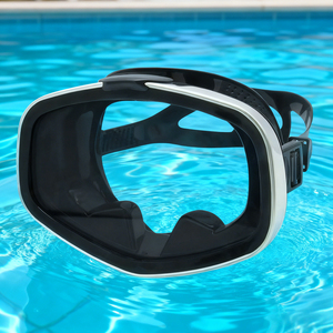 Máscara de Buceo de Silicona, Equipo de Pesca Submarina, Equipo de Snorkel, Máscara con Logotipo Personalizado, Equipo de Buceo para Adultos - Product Image 1