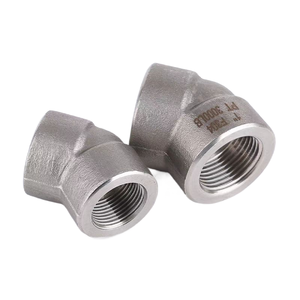Lớn Cổ Phiếu Sẵn Sàng 1/8 "-4" Thép Không Gỉ Khuỷu Tay Ống 45 Độ Nội Bộ <span class=keywords><strong>Threaded</strong></span> Khuỷu Tay - Product Image 6