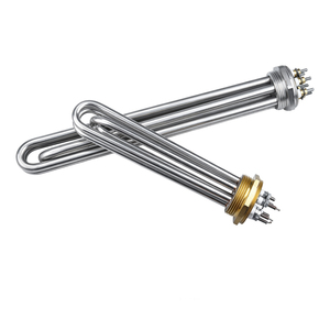 Elemento calefactor de inmersión tubular de acero inoxidable SS304, calentador de resistencia eléctrica para aceite de caldera - Product Image 1
