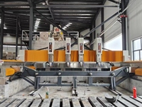 Routeur CNC à 4 têtes JK-2025 pour la sculpture 3D sur pierre, machine de gravure rotative pour pierres tombales, colonnes romaines, machine de sculpture 3D sur pierre à vendre