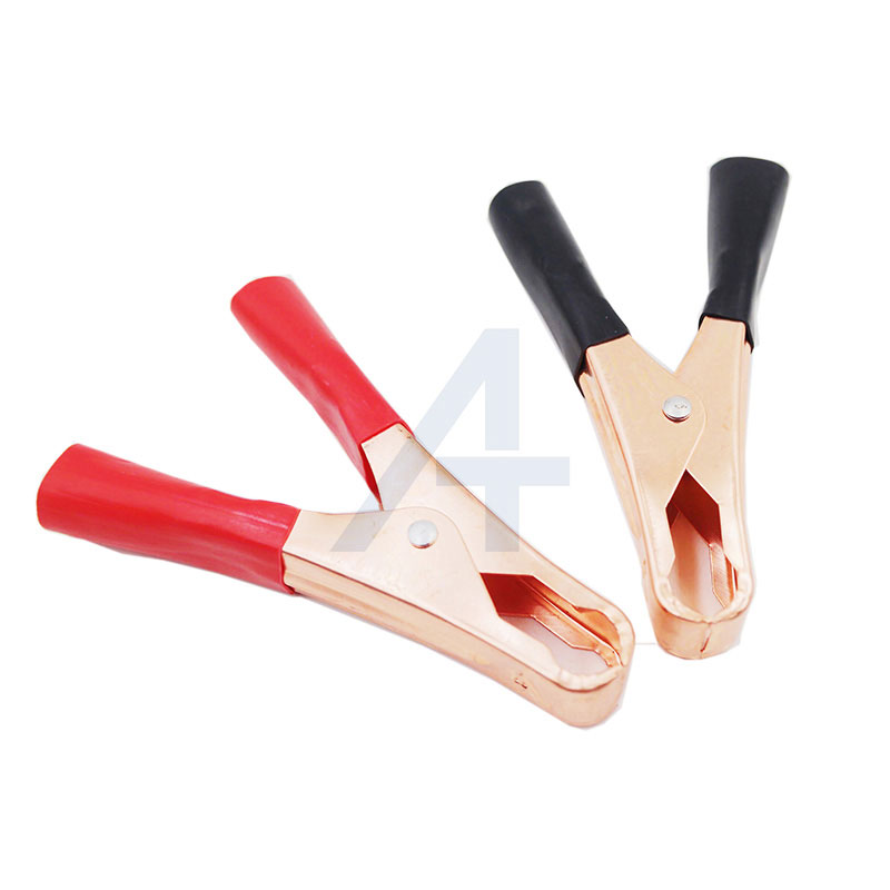 JIALUN 60A 100 мм пластиковый изолятор с медным покрытием устанавливаемый Красный Черный крокодиловый зажим