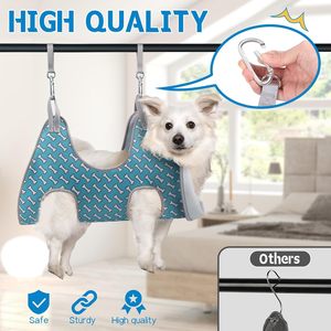 Wholesale Custom Soft Luxury Simple Eco-Friendly Harness Helper <b>Dog</b> Pet <b>Grooming</b> <b>Hammock</b> Set Nail Trimmer Harness - Product Image 3