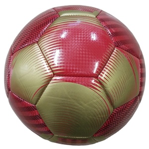 Balón de fútbol Vejiga de PVC con característica de Unión térmica Máquina de fútbol popular Precio promocional de fútbol cosido - Product Image 1