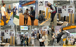 TAB Revêtement de sol en vinyle hexagonal marron antidérapant Intérieur Cuisine Salon Carrelage mural Couleur pure Design pour hôtels Surface unie - Product Image 5