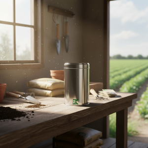 Lata de Cilindro Kontensan L535 de 1 Litro, Contenedor Metálico Agrícola de 99xH130mm con Tapa Deslizante - Product Image 3