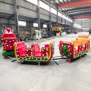 Meilleur prix : Train électrique de Noël Dattractions pour l'extérieur, avec Père Noël, à vendre - Product Image 4