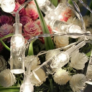 Dẫn chuỗi đèn chai chuỗi đèn trong bia chai hình dạng cho Giáng sinh bên đám cưới trang trí sân khấu ánh sáng kỳ nghỉ - Product Image 3