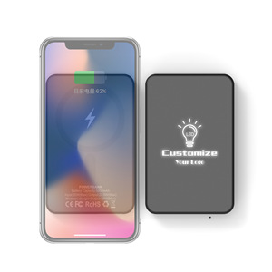 Banque d'alimentation au lithium polymère 10000mAh <span class=keywords><strong>la</strong></span> <span class=keywords><strong>plus</strong></span> fine et <span class=keywords><strong>la</strong></span> <span class=keywords><strong>plus</strong></span> légère avec entrée/sortie USB-C haute vitesse, lampe de poche, voyants LED pour - Product Image 2