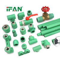 Accesorios de Plomería PPR Termofusibles IFAN NBR 15884 PN25 20-125MM, Moldeo por Inyección, Todos los Tipos de Accesorios de Plástico PPR