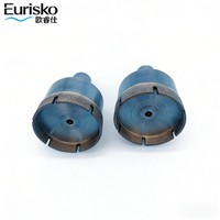 Disque de meulage diamanté à liaison métallique sinterisée pour usinage CNC concave de plaques en carbure de silicium LED et en céramique