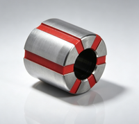 Collet d'expansion en caoutchouc T211, conception à trou traversant, précision de serrage répétée de 0,01 mm, manchon de mandrin de tour hydraulique