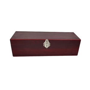 Handmade bằng gỗ duy nhất Hộp rượu cho chai mang lưu trữ quà tặng bao bì cho nến thủ công khung ảnh hiển thị - Product Image 3
