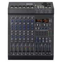 Mixer Audio Profesional FIX-6 6-Channel Laris Manis dengan Prosesor Suara DSP Multifungsi Cocok untuk Penggunaan Luar Ruangan