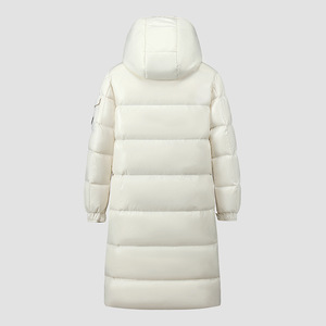 Chaqueta de plumón chenilla larga con capucha de talla grande, de alta calidad, superventas de invierno, con relieve brillante, para deportes transfronterizos y transmisiones en vivo para adolescentes - Product Image 2