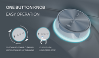 Meilleures ventes : WC intelligent automatique de qualité supérieure avec siphon en P, télécommande, séchage à l'air, à poser au sol, personnalisable, pour hôtels