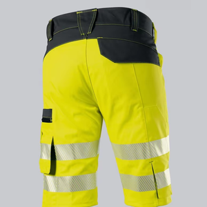 Vêtements de travail de sécurité haute visibilité ANSI/ISEA Short cargo de travail haute visibilité avec bande réfléchissante - Product Image 4