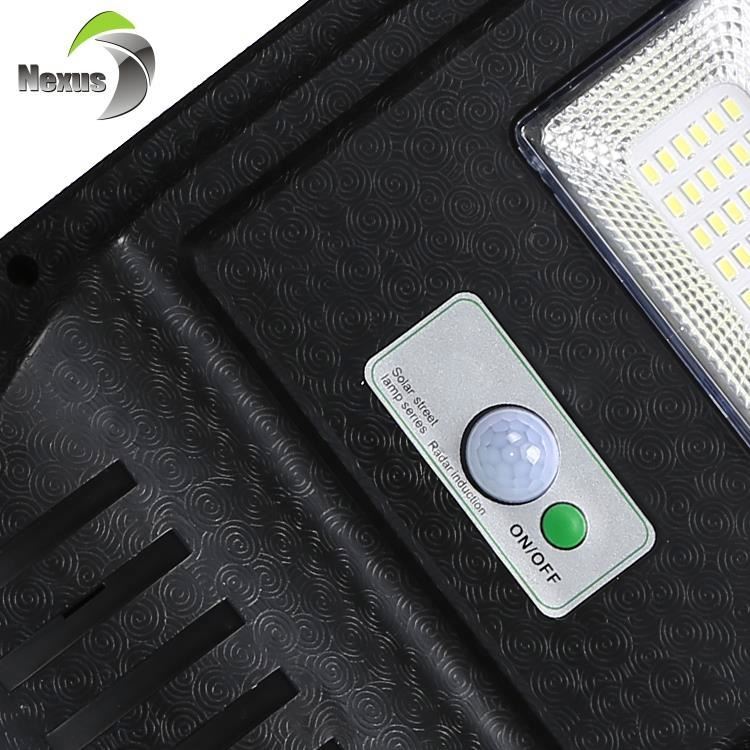 Venta directa de fábrica de alta lumen al aire libre de Ip65 40 60 w integrado todo en una luz de calle solar llevada