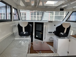 Aluminum <strong>Catamaran</strong> Hull for Sport Fishing Aluminum Fishing Boat <strong>Catamaran</strong> Cabin Cruiser - Product Image 2