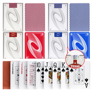 ที่กําหนดเองใหม่คุณภาพพลาสติกพีวีซีโป๊กเกอร์เรียบกันน้ําชุบทองของขวัญสร้างสรรค์ทนทานโป๊กเกอร์เล่นการ์ด - Product Image 6