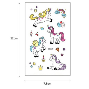 Venta caliente lindo <span class=keywords><strong>de</strong></span> dibujos animados arte <span class=keywords><strong>de</strong></span> cuerpo impermeable temporal chico del tatuaje falso - Product Image 2