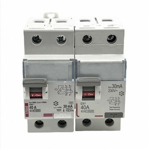 نوع تيار متردد 2P 63A 30mA جهاز تيار متبقي RCD RCCB إغلاق تلقائي ELCB RCBO Miniature - Product Image 3