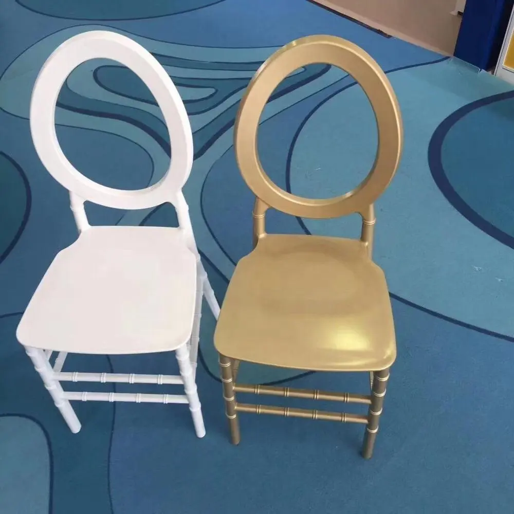 Nuova resina O di stile posteriore della sedia per il partito di evento noleggio sedie da sposa