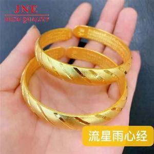 Pulsera <span class=keywords><strong>de</strong></span> Oro Vietnamita para Mujer, Diseño <span class=keywords><strong>de</strong></span> Lluvia <span class=keywords><strong>de</strong></span> Estrellas, Estilo Antiguo, <span class=keywords><strong>Sutra</strong></span> del Corazón, Venta al por Mayor - Product Image 4