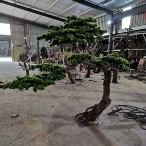 Cây thông nhân tạo lớn, giả, xanh, dùng trang trí ngoài trời và trong nhà, làm vật trang trí trung tâm cho khu vườn - Product Image 4