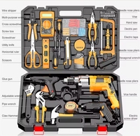 Kit combiné de perceuse à percussion multifonctionnelle de luxe 72 pièces, outils électriques, kit d'outils pour voiture, ensembles d'outils de perçage de câbles