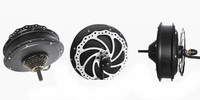 Kit de conversion de vélo électrique 48/72V 3000W Moteur sans balais sans engrenages Batterie lithium intégrée Taille 135-150mm 80-90km/h