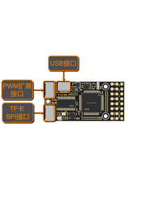 FlyingRC F4WSE F405 ตัวควบคุมการบินปีกคงที่ STM32F405 ArduPilot INAV 5V 4A เซอร์โว BEC สำหรับไมโคร RC เครื่องบินโดรนอะไหล่ - Product Image 4