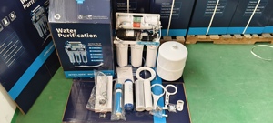 Système <span class=keywords><strong>de</strong></span> purification d'<span class=keywords><strong>eau</strong></span> par osmose inverse à 5 étapes, design fin et installation facile, pour usage domestique, filtration RO pour une <span class=keywords><strong>eau</strong></span> propre - Product Image 3