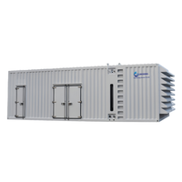 Groupe électrogène diesel 2,5 MW 2500 kW à démarrage électrique, 3000 kVA, conteneurisé 40 pieds, Yuchai YC16VC4000-D31 pour centre de données
