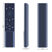 Nouvelle télécommande vocale BN59-01385A pour téléviseur intelligent Samsung, domotique, étanche, batterie rechargeable, code fixe, plastique ABS, 4