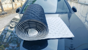 Tapete amortiguador <span class=keywords><strong>de</strong></span> <span class=keywords><strong>sonido</strong></span> <span class=keywords><strong>de</strong></span> aislamiento acústico montado en vehículo ignífugo personalizado del fabricante - Product Image 2