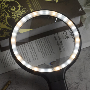 Wholesale Ladies Mom <strong>Elderly</strong> Gift Long <strong>Chain</strong> 5X Necklace Magnifier for Reading Magnifying Glass Necklace Pendant - Product Image 3
