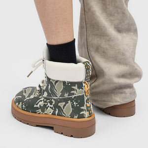 Botas de Camuflaje de <span class=keywords><strong>Moda</strong></span> para Hombre, Estilo Urbano, Hip Hop, con Cordones, Suela Gruesa, Estilo Sneaker - Product Image 6