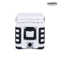 Glacière de pêche professionnelle portable en plastique 50L, robuste, isotherme, anti-givre, pour transport en pêche en mer, non destinée à un usage domestique