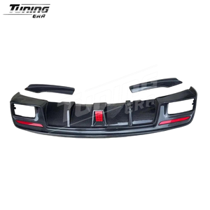 Kit de cuerpo de fibra de carbono estilo PT para <span class=keywords><strong>Mercedes</strong></span> <span class=keywords><strong>CLA</strong></span> C117 W117 CLA220/250/260/45 2016-2018 alerón difusor trasero de labio delantero - Product Image 3