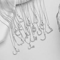 Collar Personalizado Qingyuan con Colgante de Números Arábigos en Cobre con Incrustaciones de Circonio