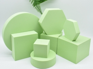 Décoration pour produits 8 en 1 Cube géométrique Table de séance <span class=keywords><strong>photo</strong></span> colorée 8pcs EVA Foam Props Backgrounds Backdrop Photography Props - Product Image 4